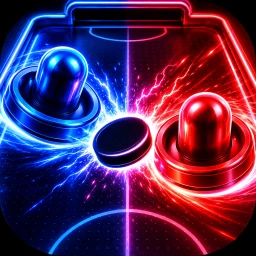 أيقونة Air Hockey : Solo, Multiplayer
